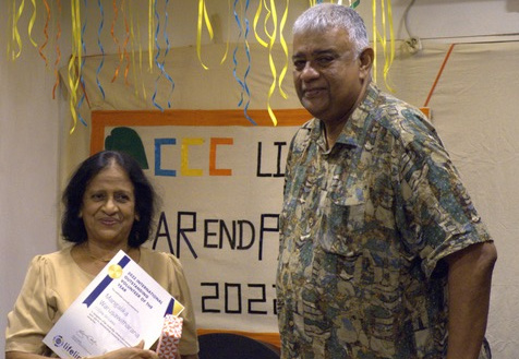 2022’s International Outstanding Volunteer of the Year Award image